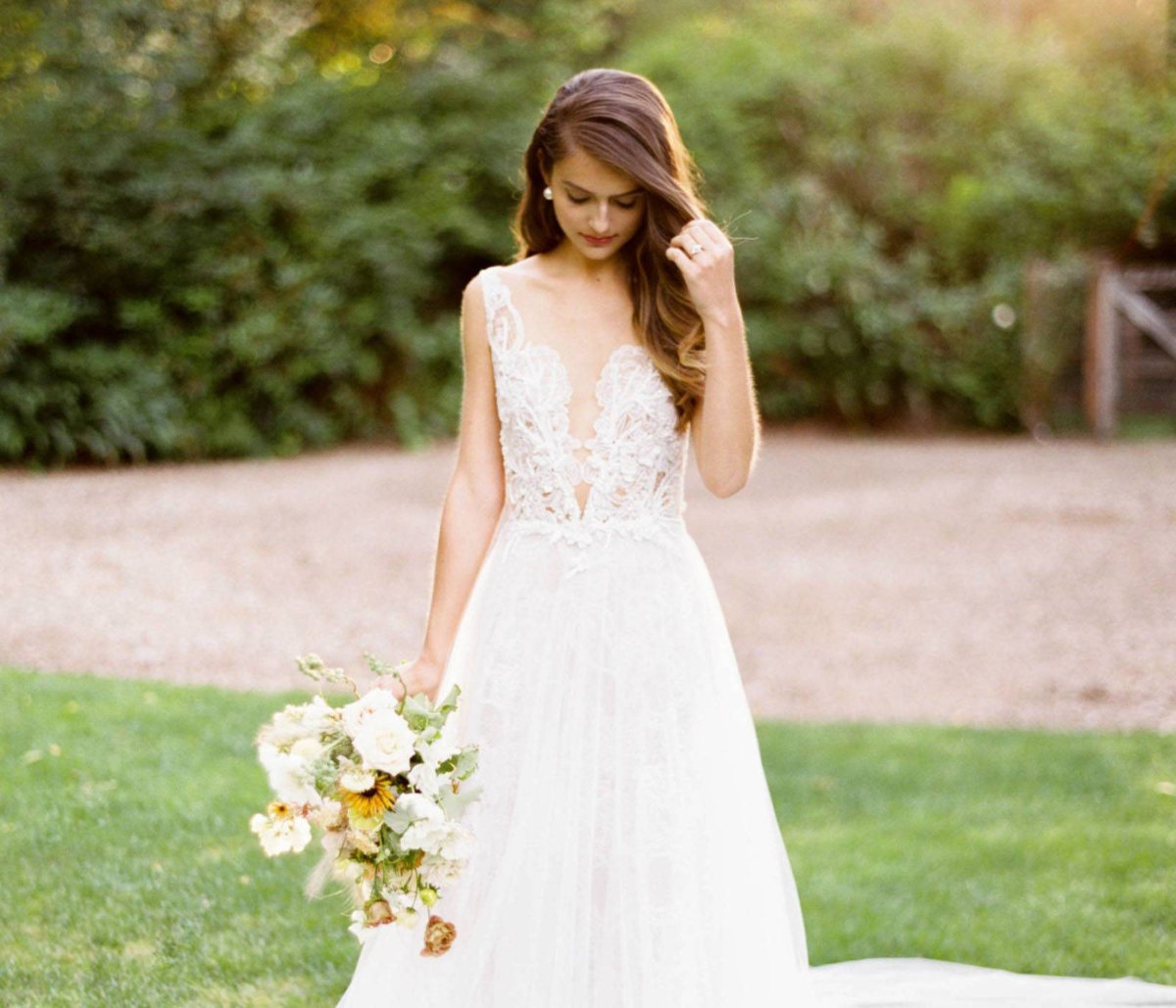 Relaxed & effortless wedding elegance on at Bella Luna Farms