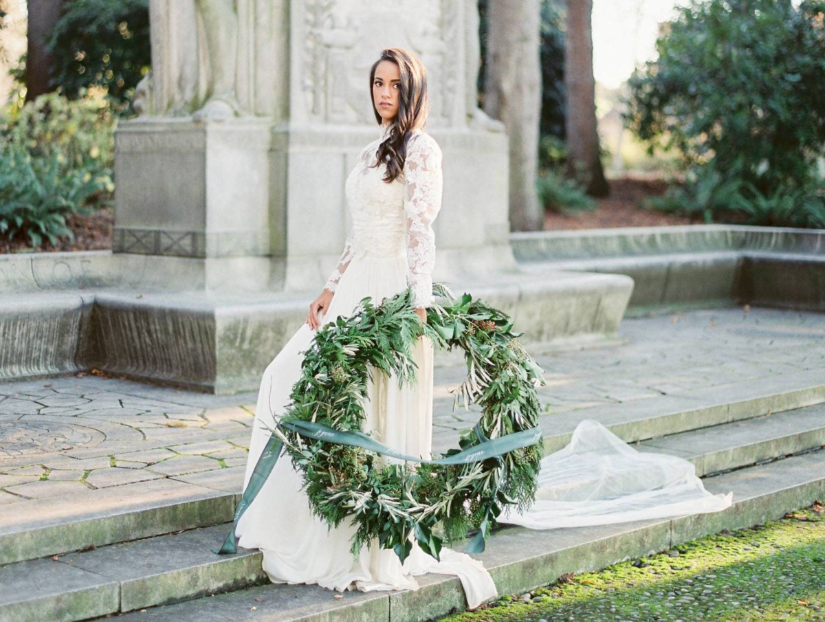 French-inspired Christmas Wedding editorial