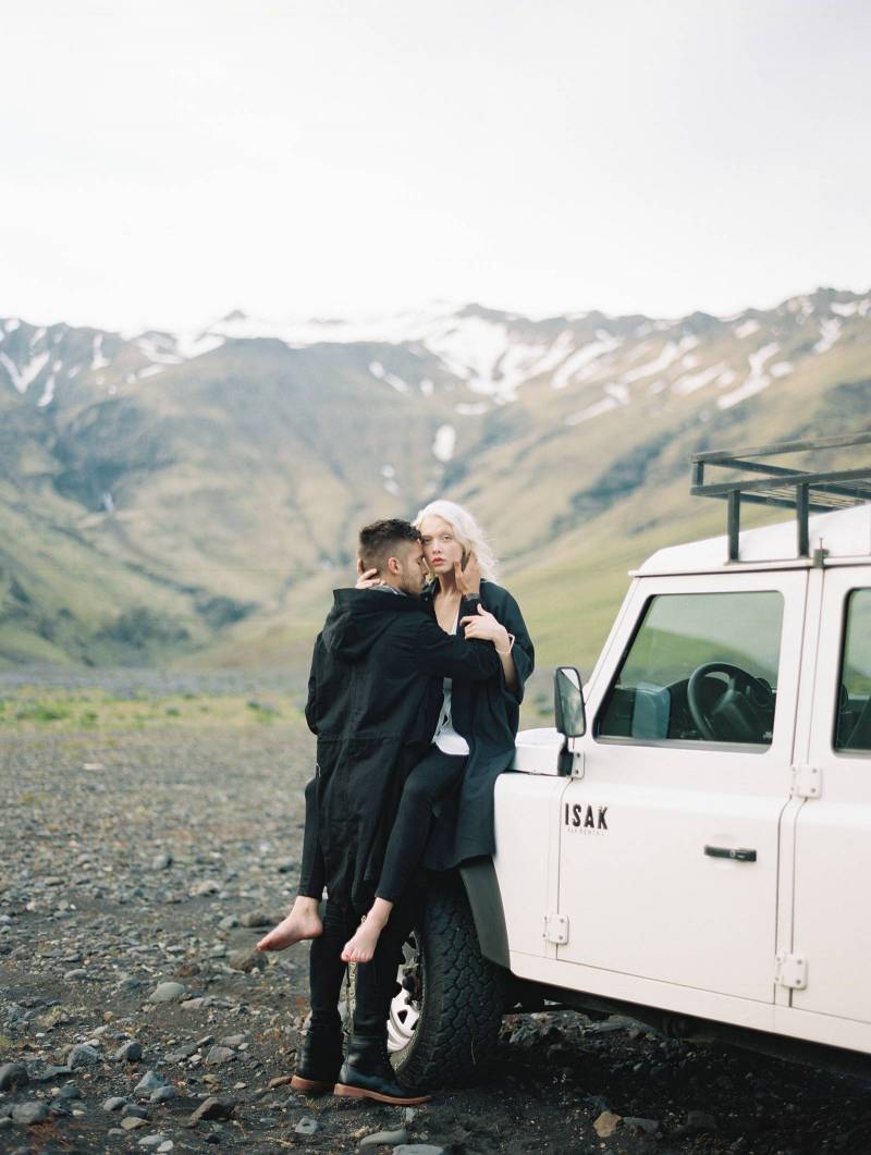 Wabi-Sabi inspired lifestyle shoot in Iceland