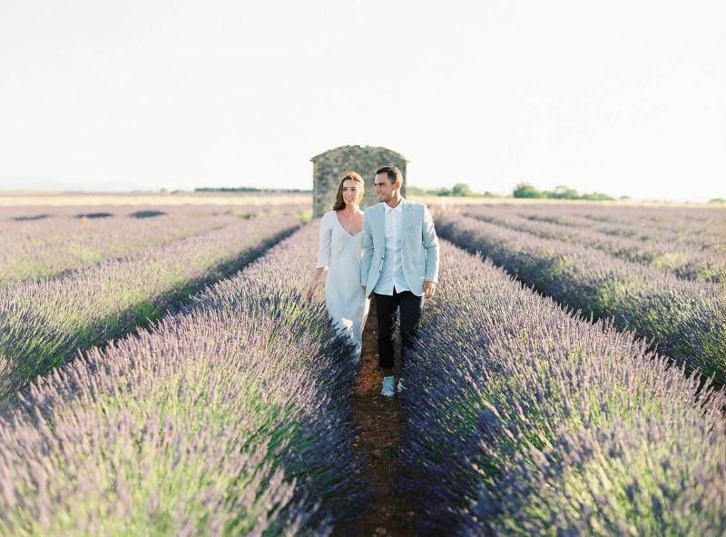 Love in the Lavender fields of Provence