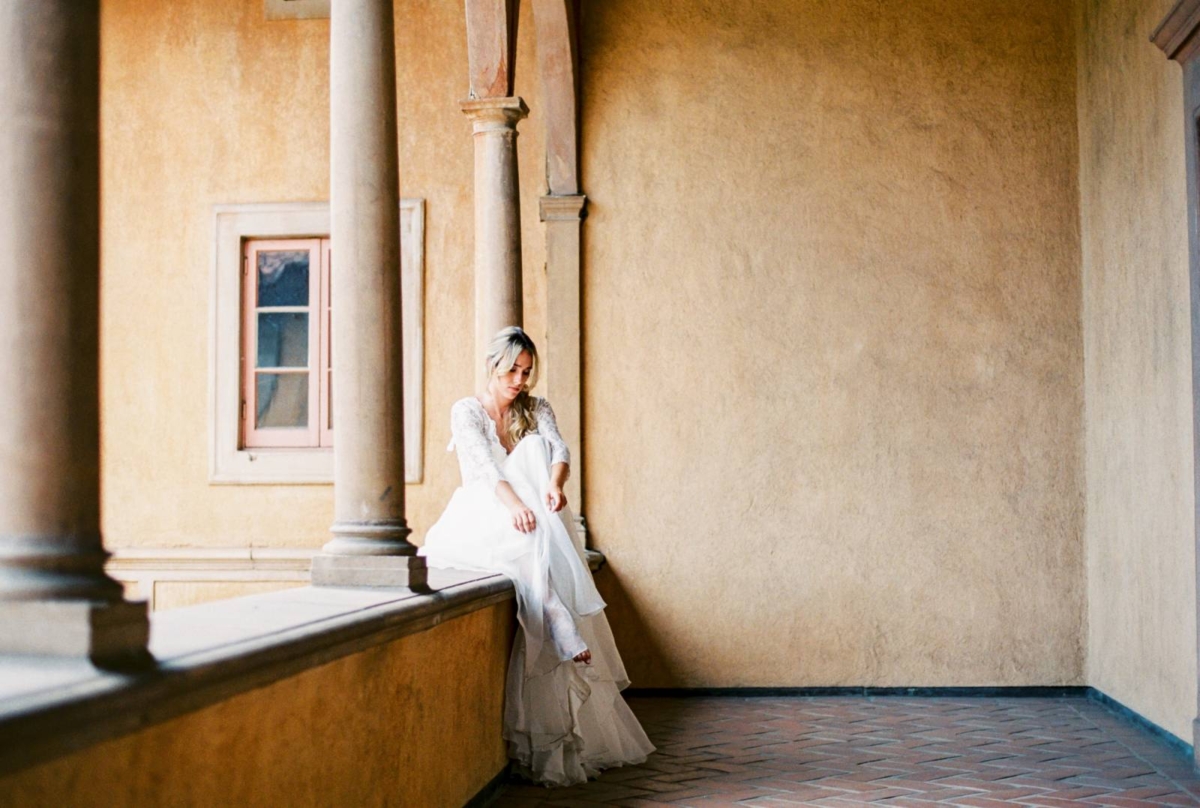 Romantic Tuscan inspired wedding inspiration in Southern California