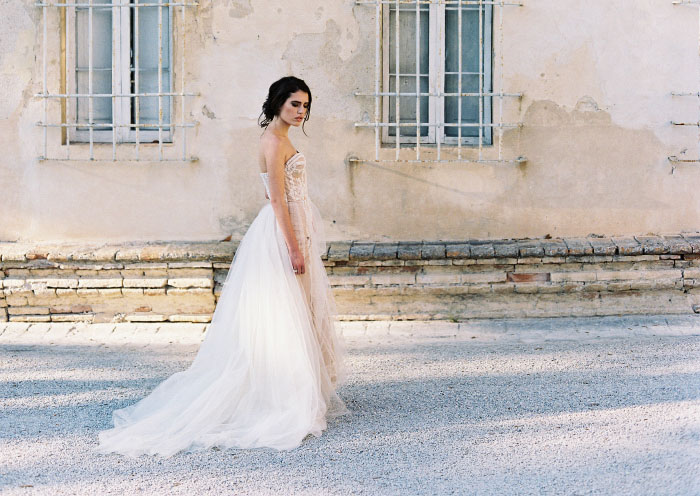 Italian bridal fashion inspiration exploring the art of Chiaroscuro