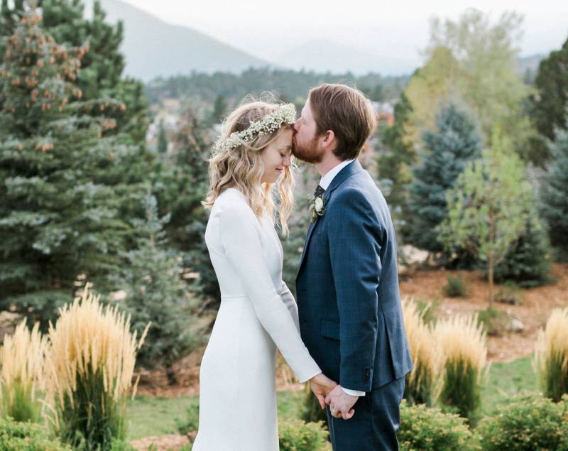 Colorado Hotel wedding inspired by the bride’s love of gardening