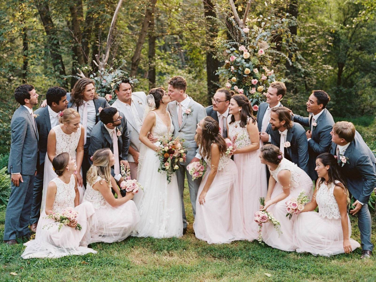 Charming Virginia wedding in the Woods