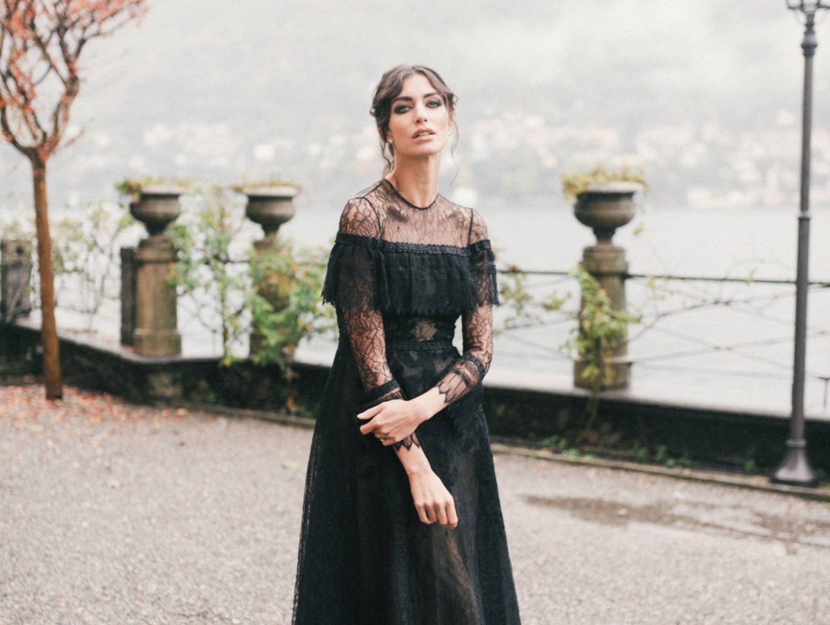 Chic fashion-forward wedding inspiration at a Lake Como Villa