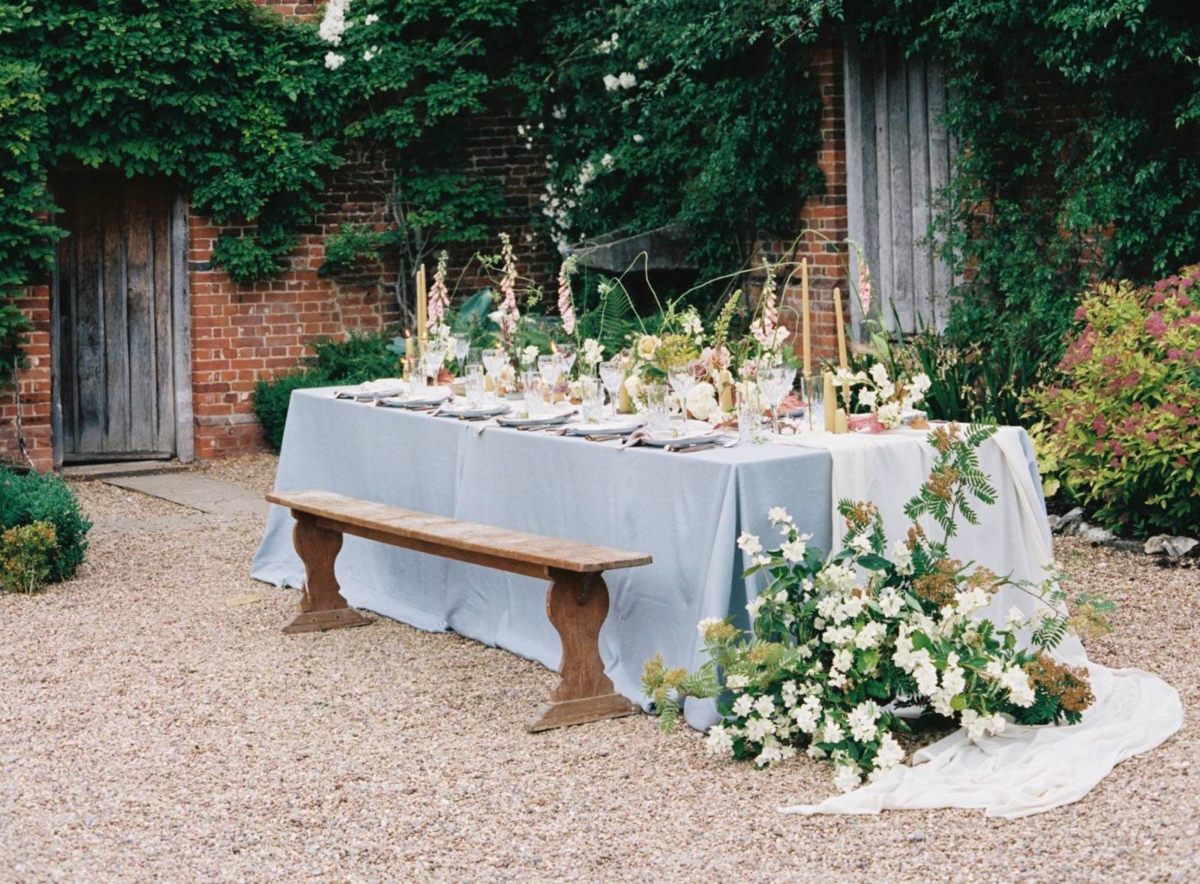 Captivating yet understated wedding inspiration at Hales Hall