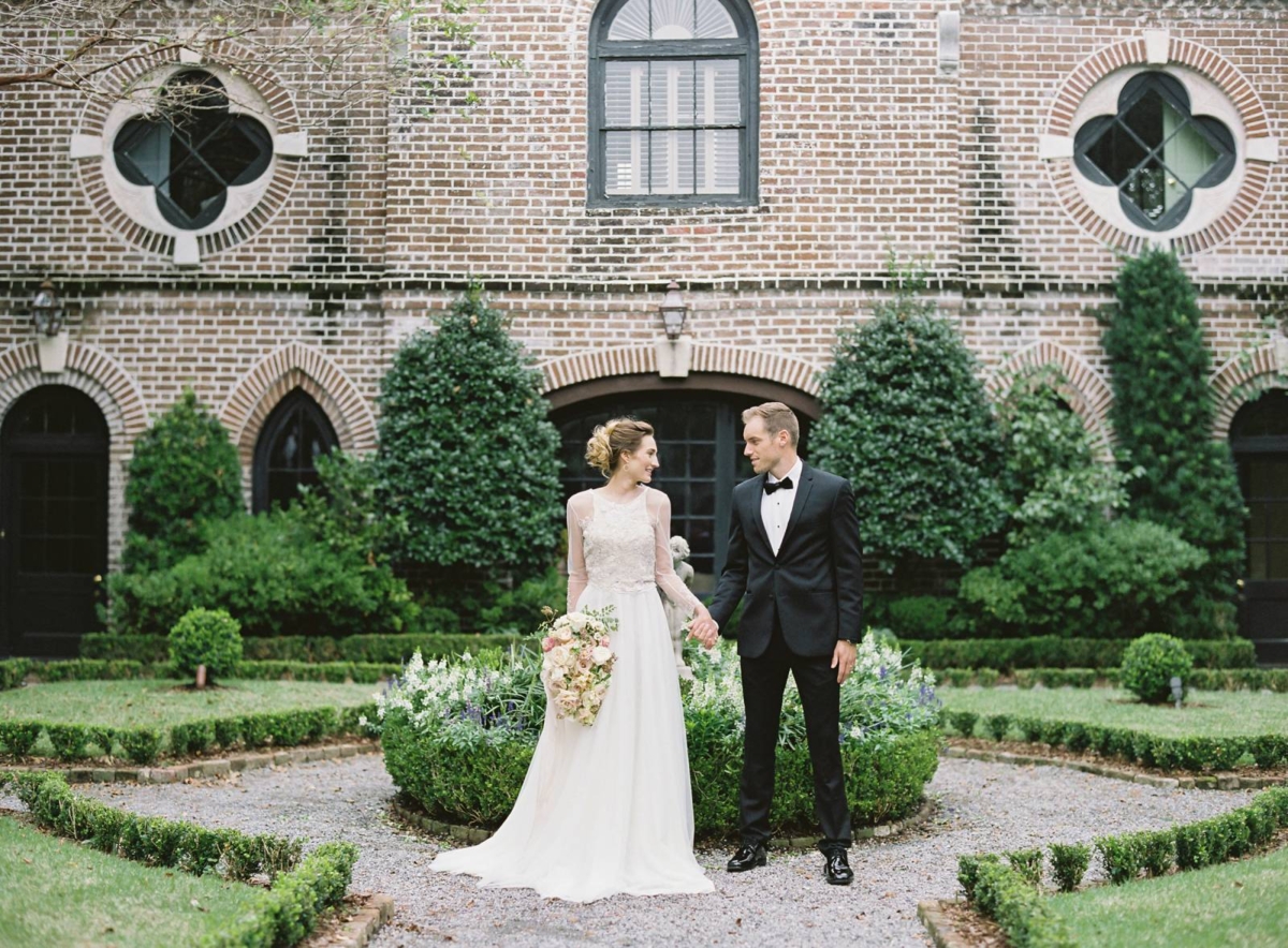 Secret Garden Elopement in Charleston