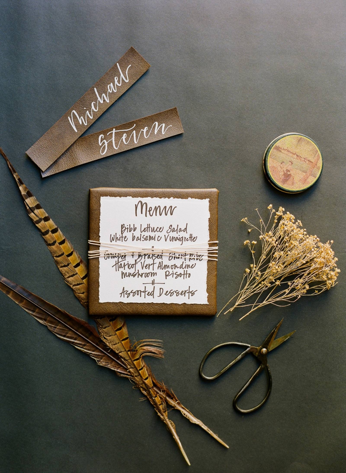 Masculine wedding ideas from Charleston