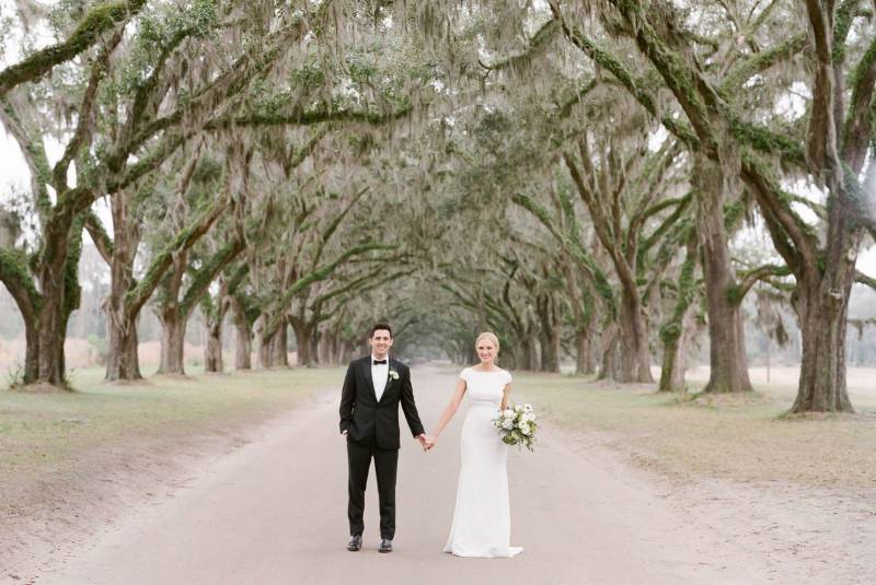 Classic & elegant wedding amidst the charm of Savannah