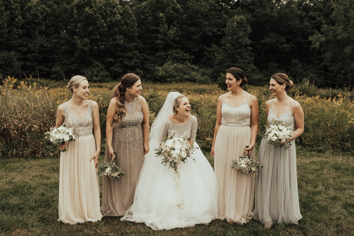 Australia meets midwest in this rustic yet modern wedding