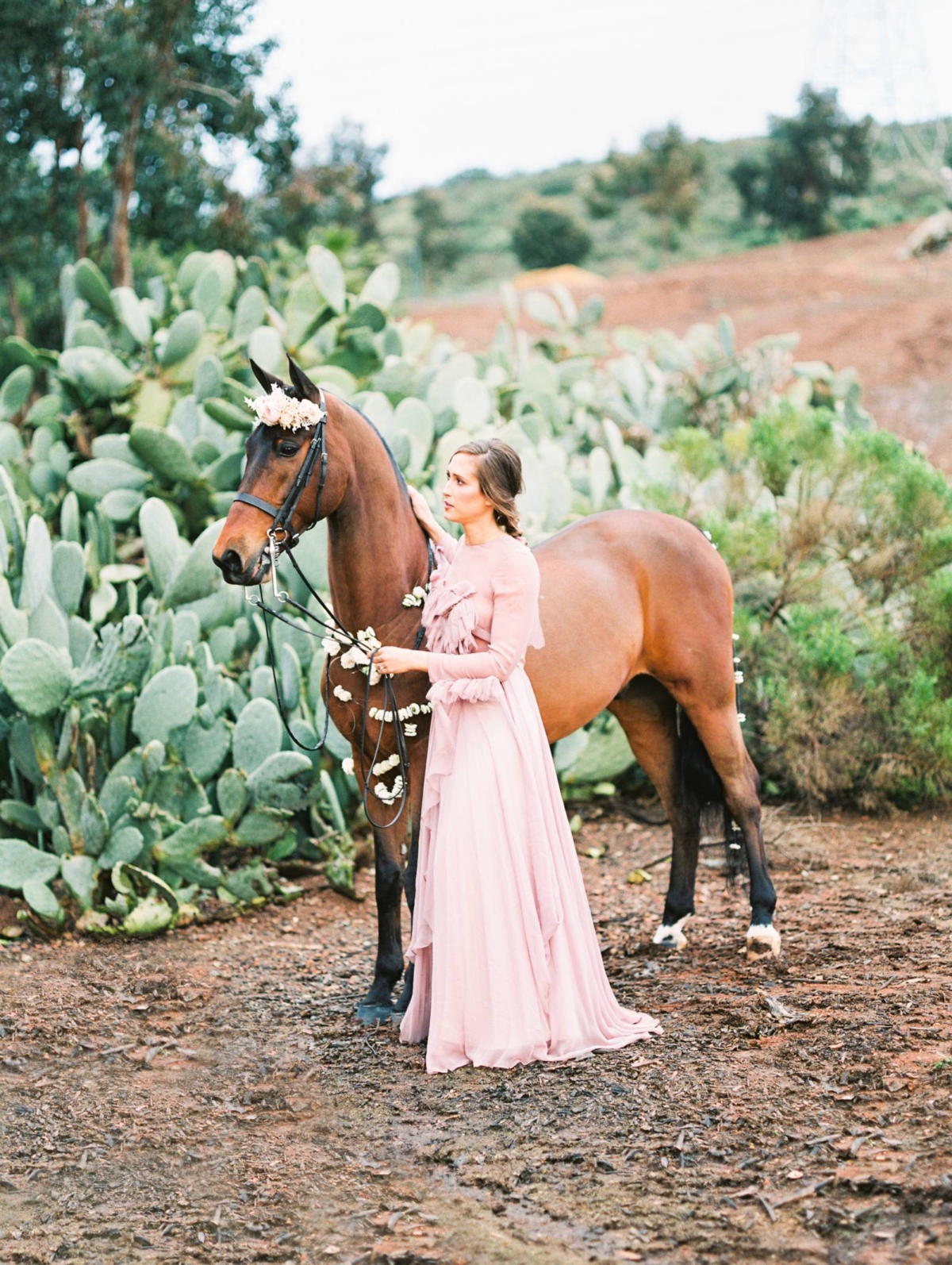 Fierce & feminine Equestrian inspired Bridal Editorial