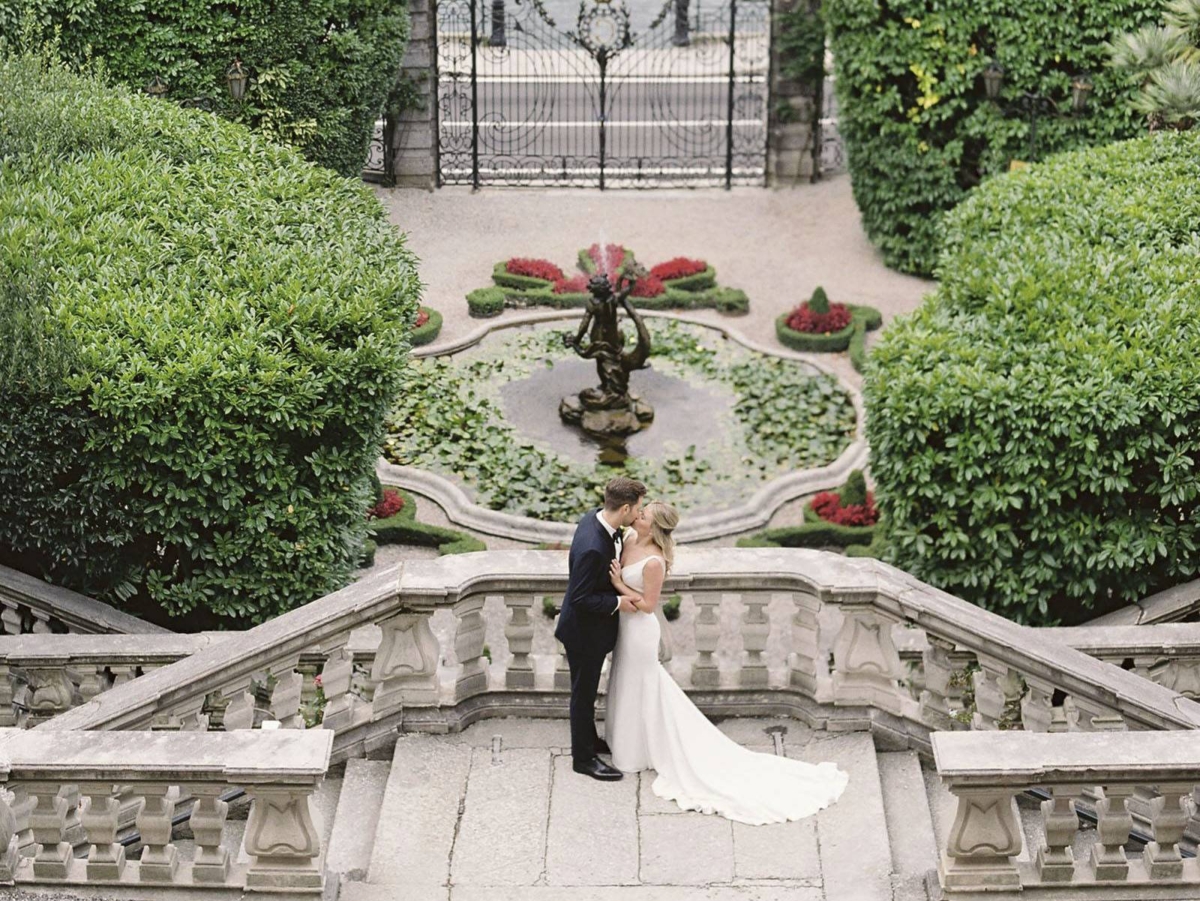 An Intimate Elopement at one of Lake Como’s Historical Villas