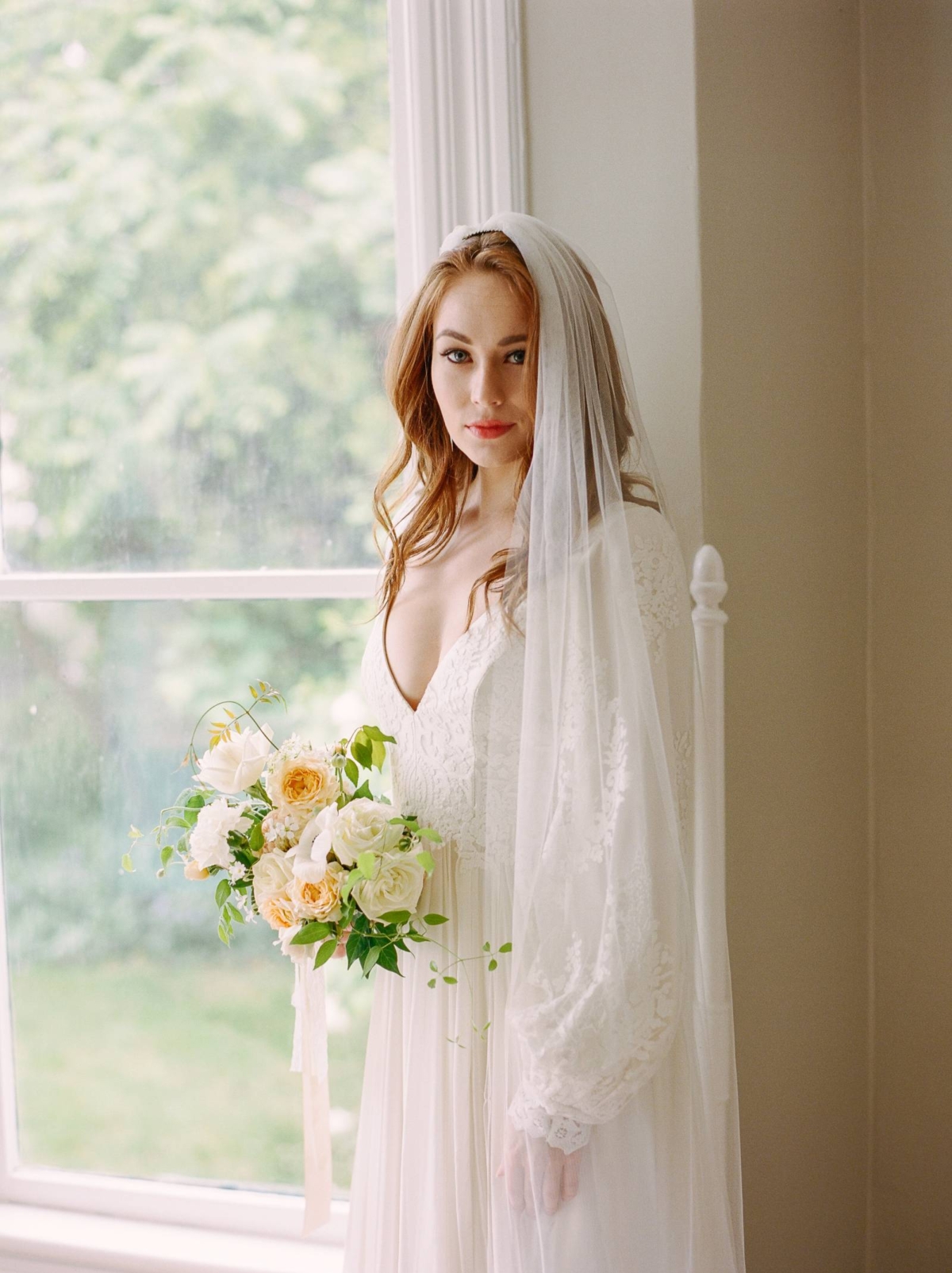 Simplistic Bridal Shoot in Leanne Marshall Gowns