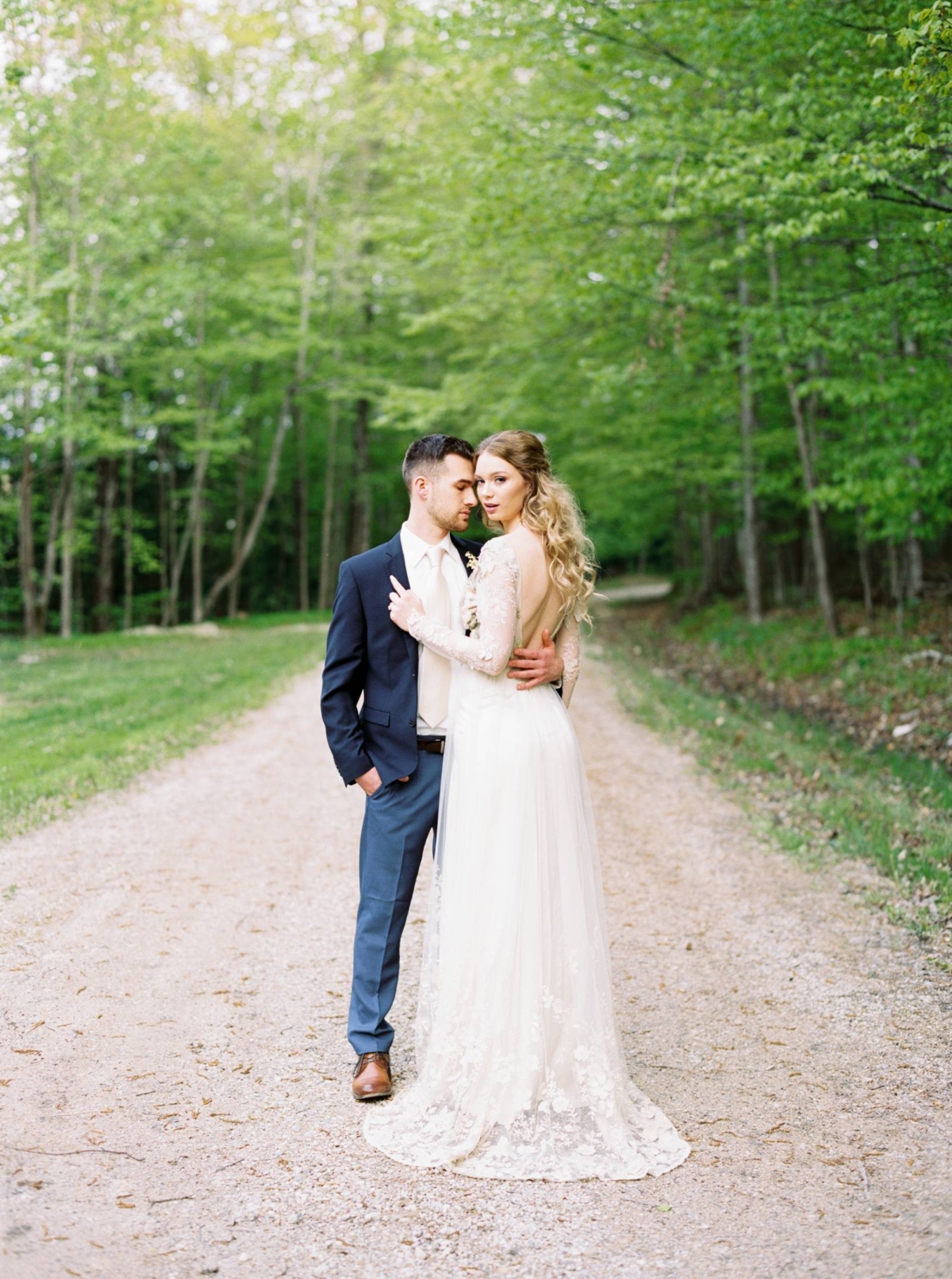 A sweet woodland elopement inspired by Lily of the Valley