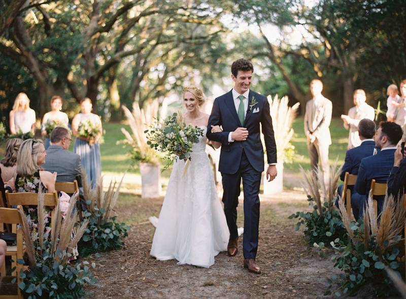 A southern wedding blending Charleston charm with French finesse