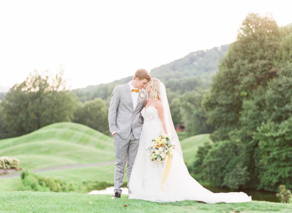 Country Club Wedding inspiration In the North Carolina Mountains