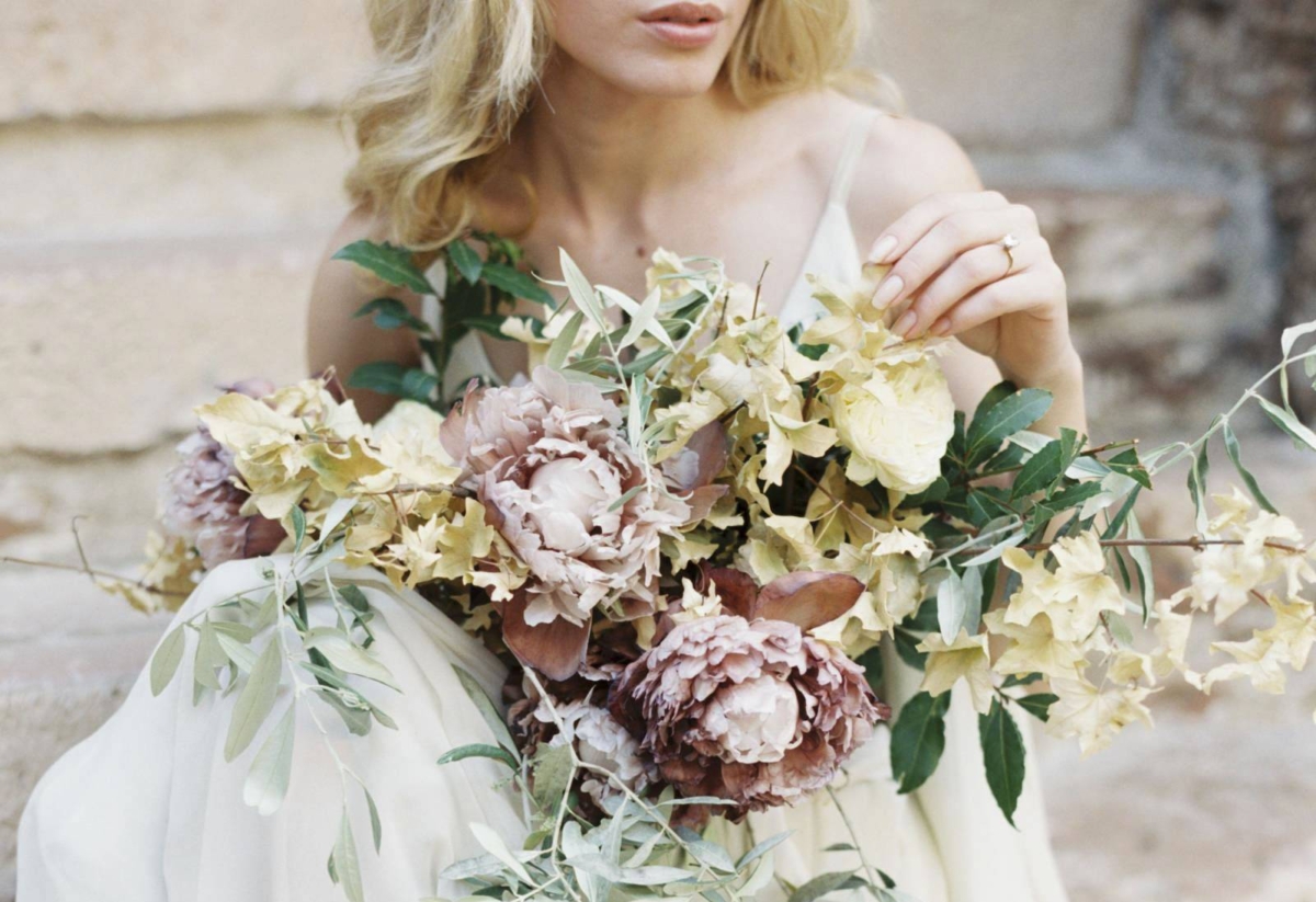 Old world wedding inspiration in an 11th century Italian Abbey