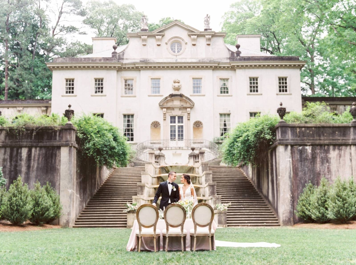 Old World Romance Wedding Inspiration at Atlanta’s Swan House