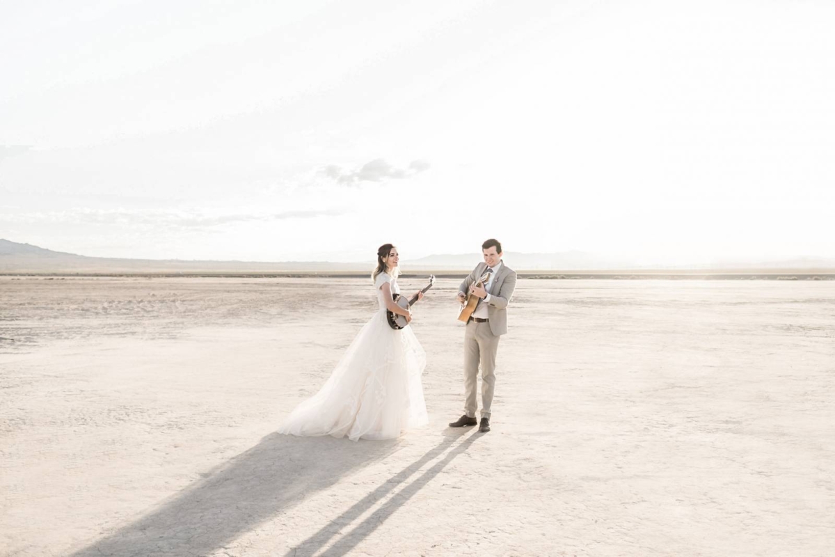 Ethereal Desert Wedding inspiration in Las Vegas