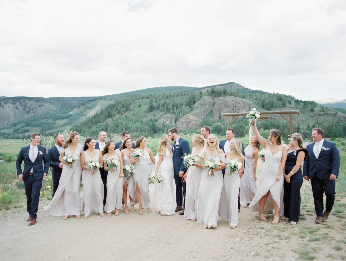 A mountain inspired wedding at Camp Hale in Vail, Colorado