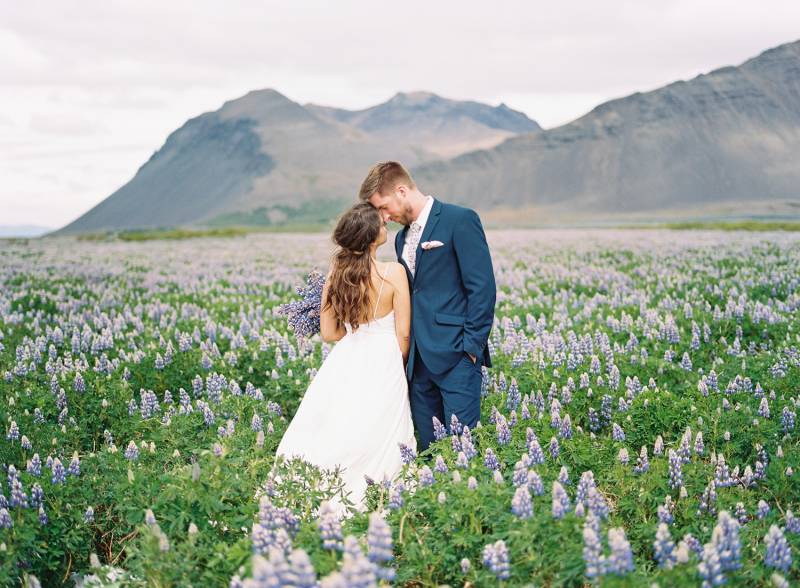 Intimate & adventurous Iceland Wedding