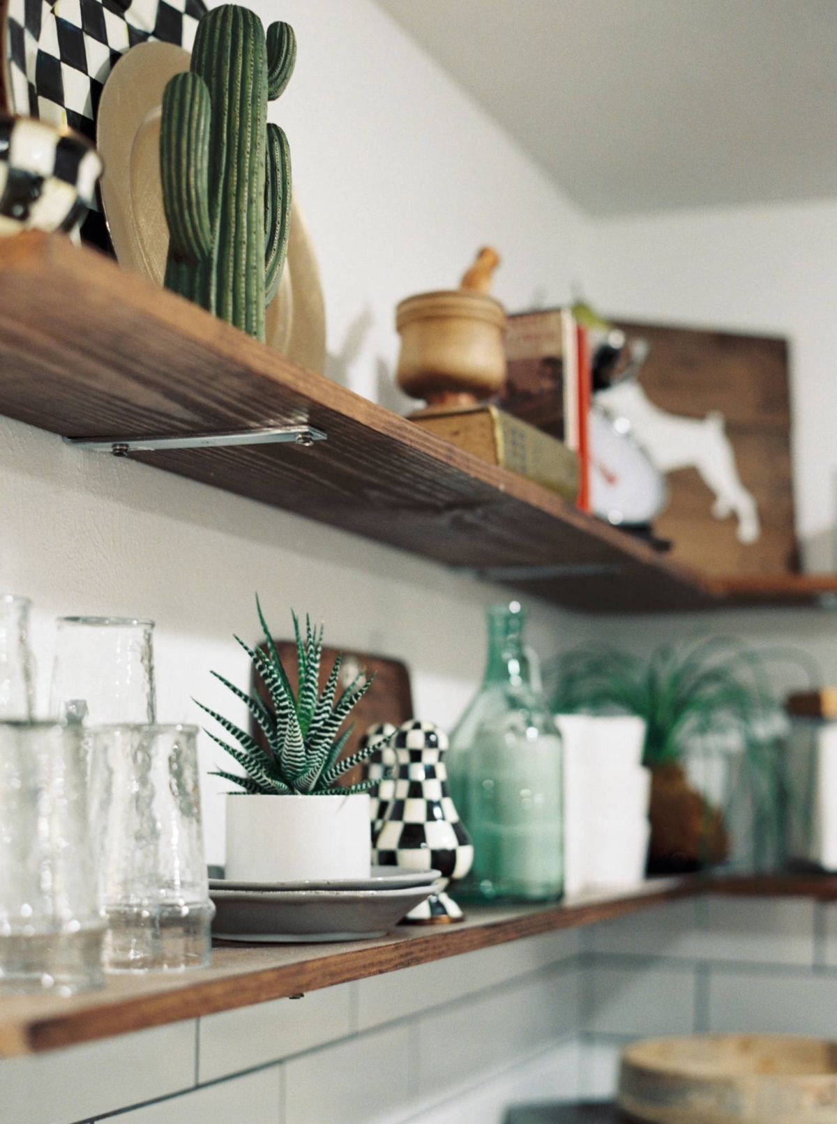 Lifestyle: A grey & white kitchen refit with fresh greenery