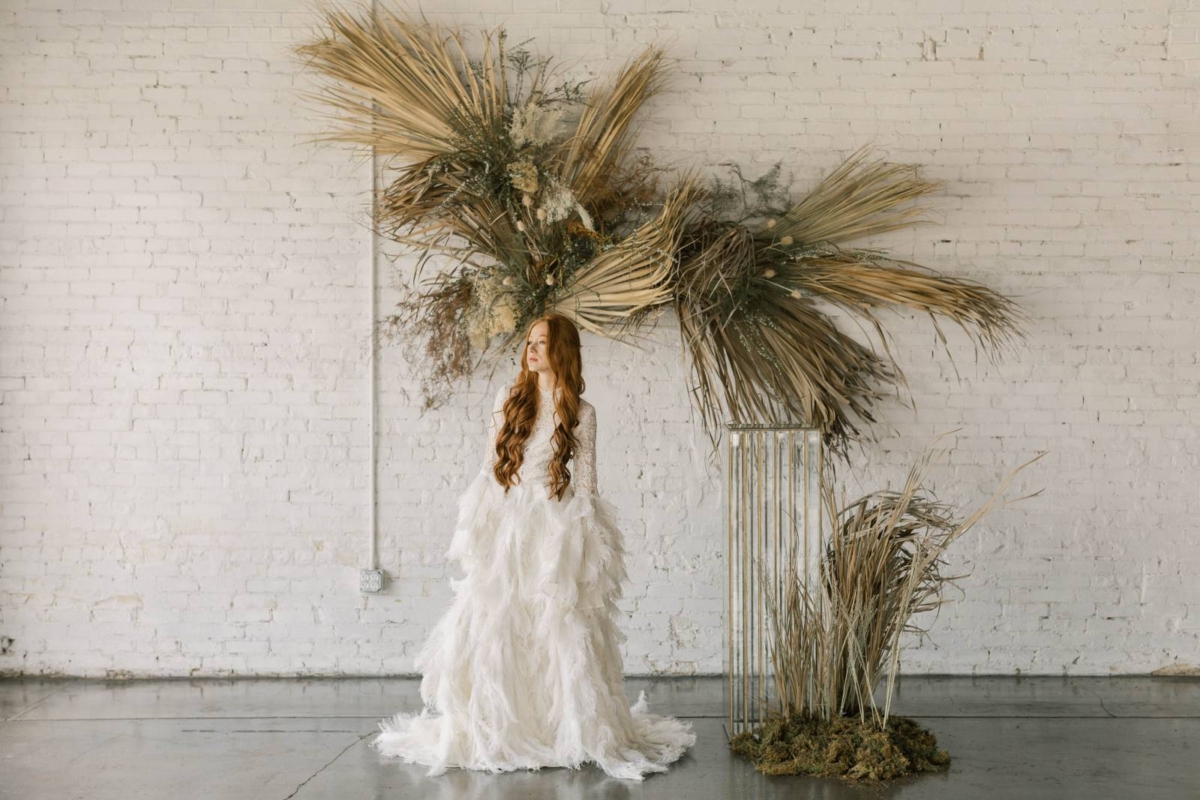 Creative wedding inspiration for brides wanting a unique style