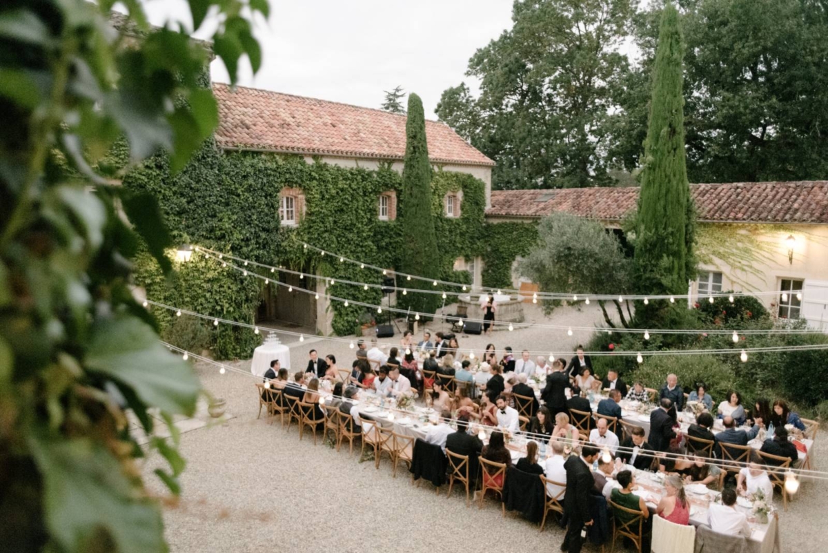 Chic, modern fall wedding in the South of France