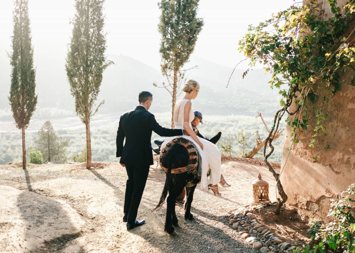 An intimate & heartfelt destination wedding in Morocco