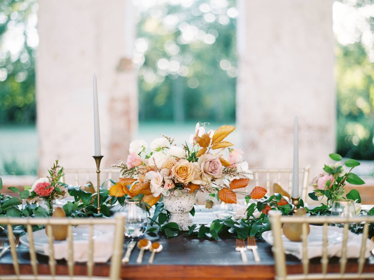 Elegant fall wedding inspiration at Providence Cotton Mill