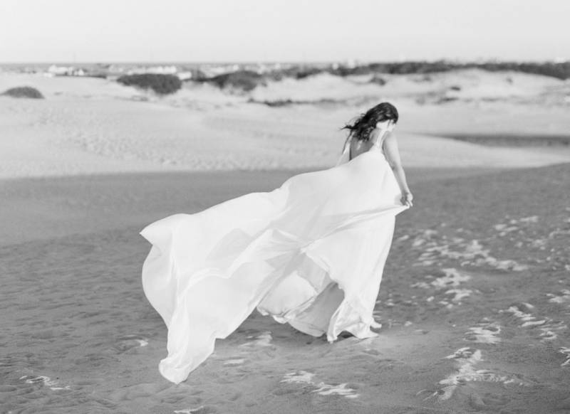 Simple & organic bridal inspiration honouring the elements