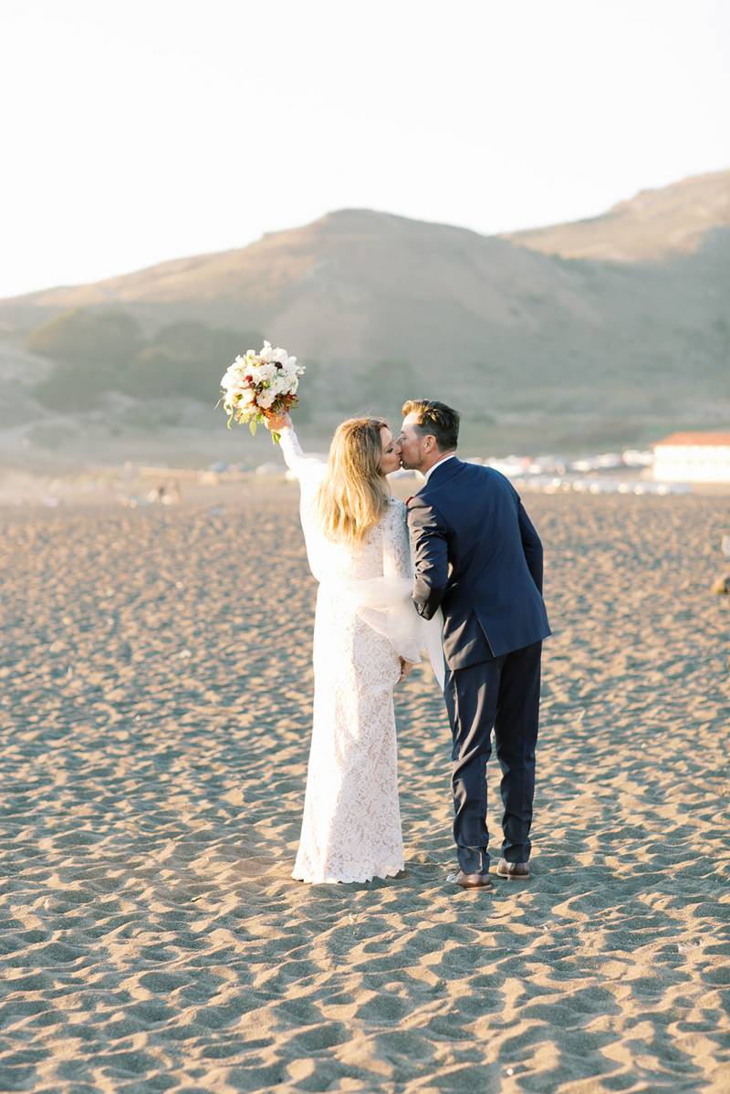 An intimate San Francisco wedding on Hawk Hill