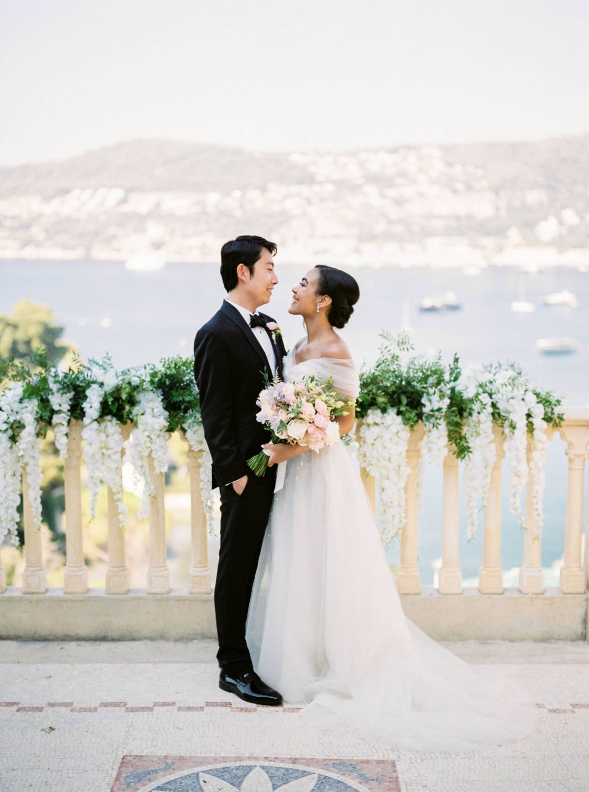 Intimate French Riviera Elopement on a hot summers day