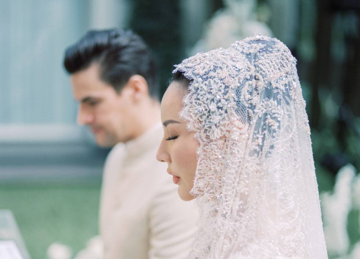 Love in the Covid era; An intimate contemporary Indonesian wedding