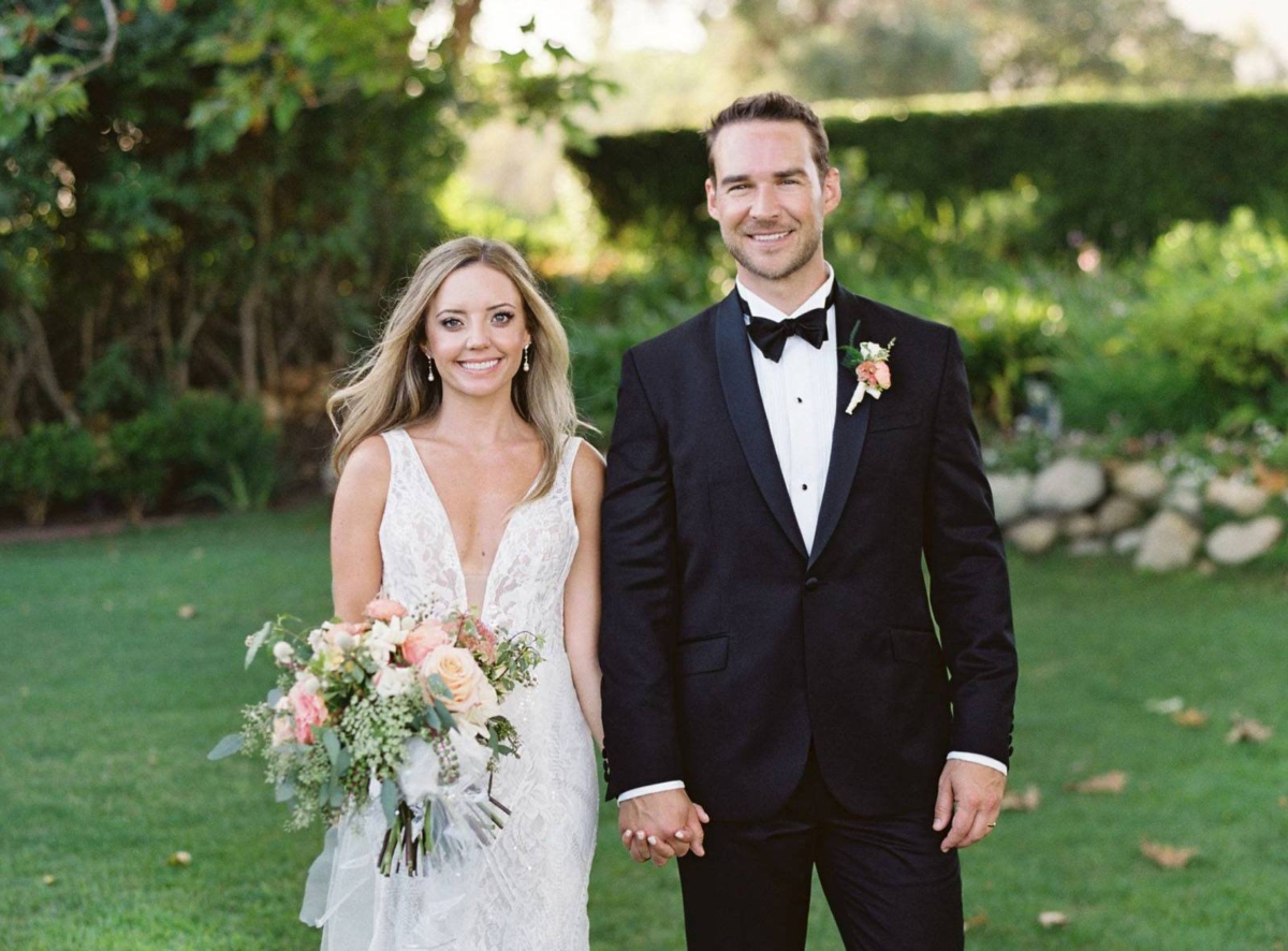 Historic Estate Wedding Off the Coast of Malibu