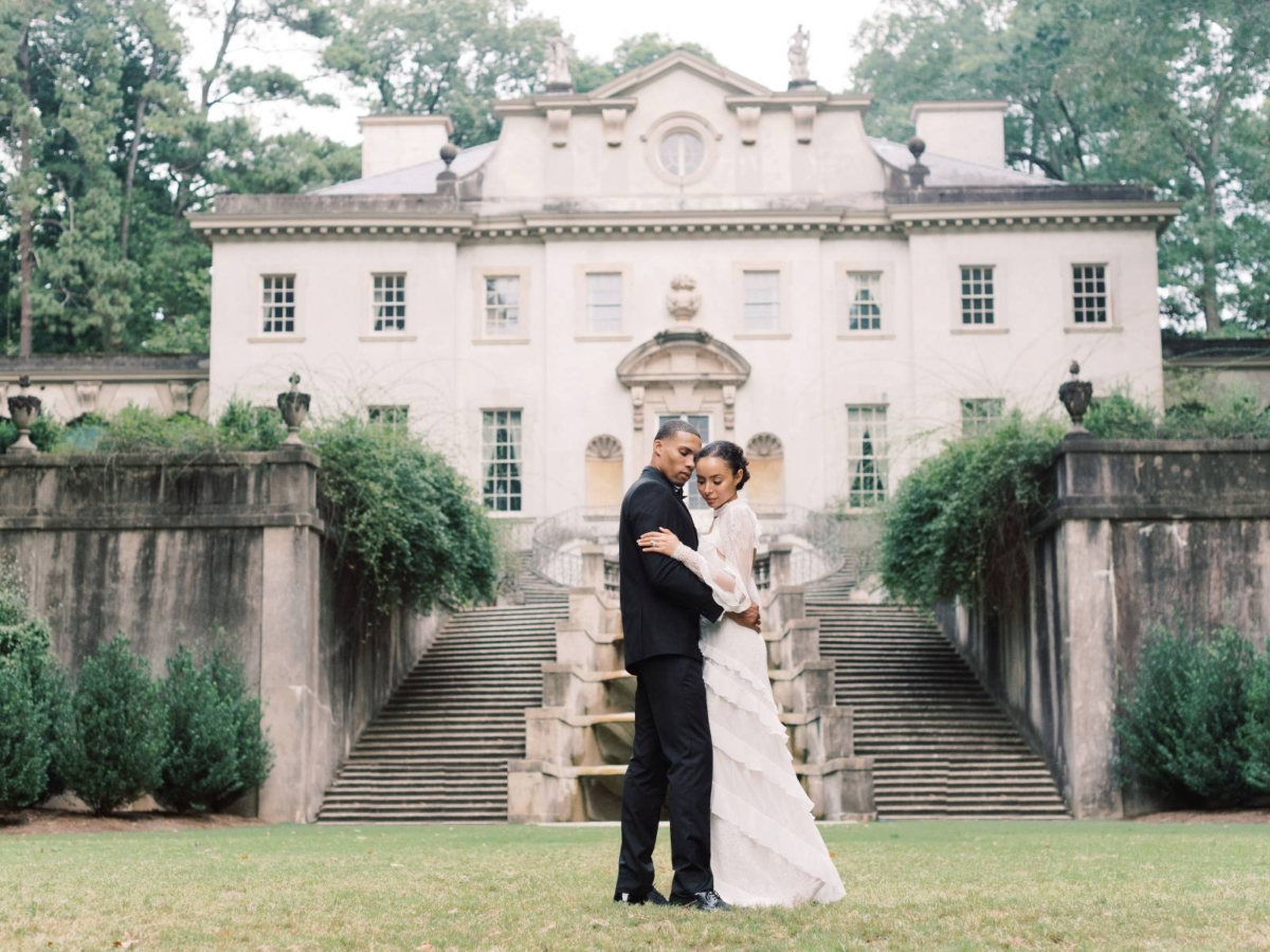 Romantic, timeless wedding ideas at Atlanta History Centre’s Swan House