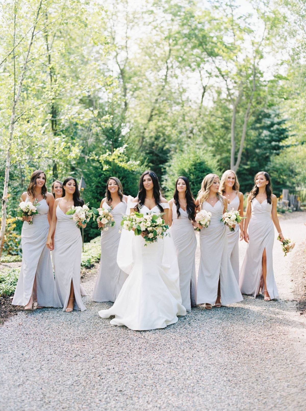 Michigan private estate wedding inspired by the bride’s Italian heritage