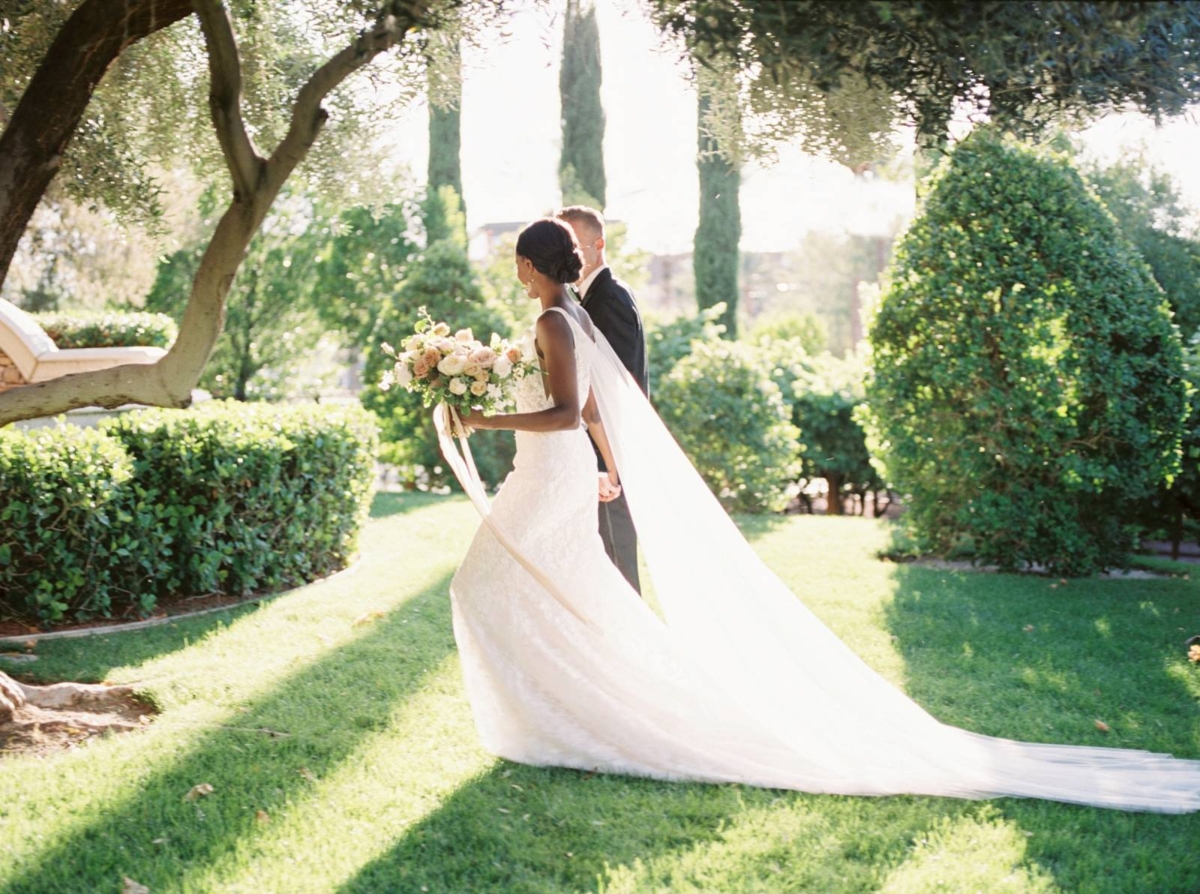 European Garden Inspired Wedding Style in Las Vegas