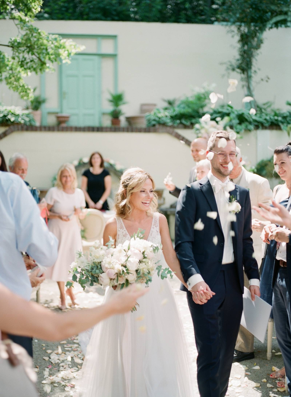 Modern & intimate summer wedding in the Viennese Alps with only twenty guests