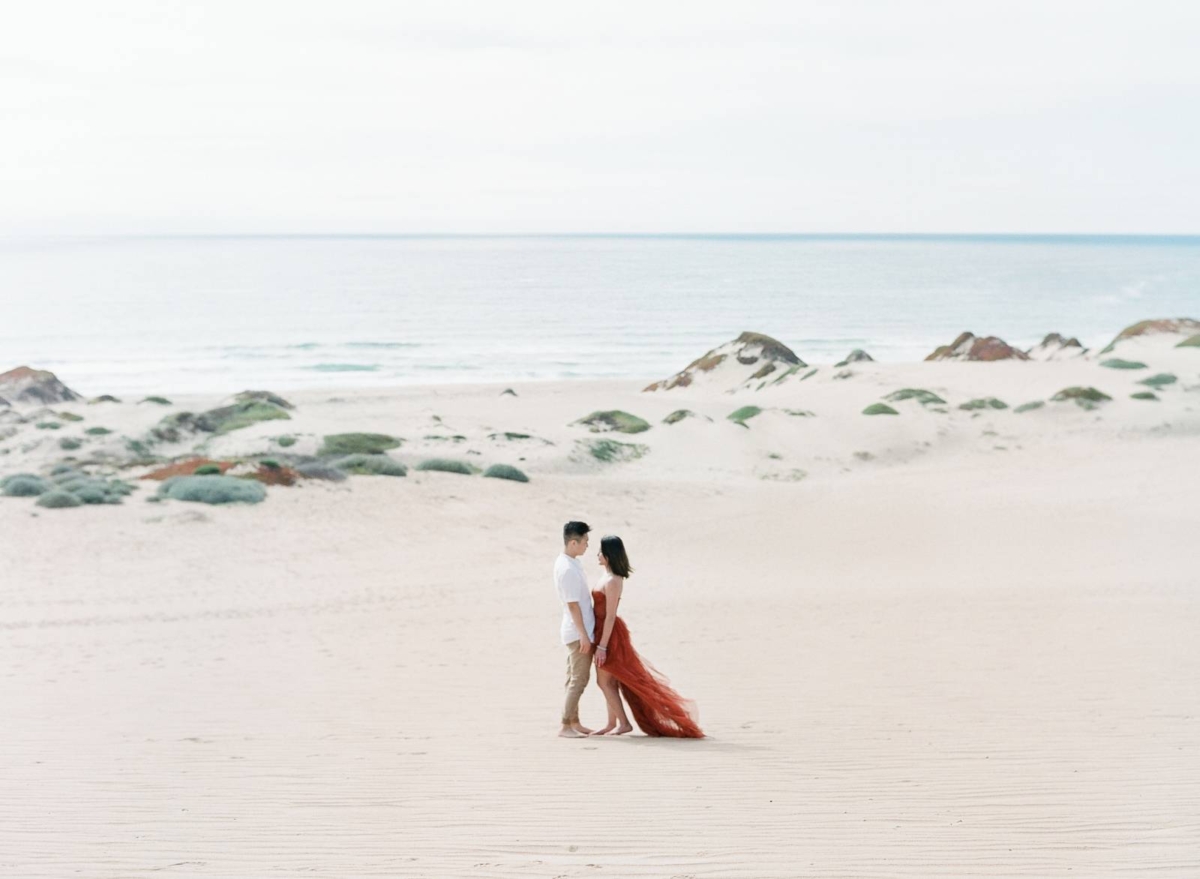 Stunning engagement session in the Santa Ynez Valley