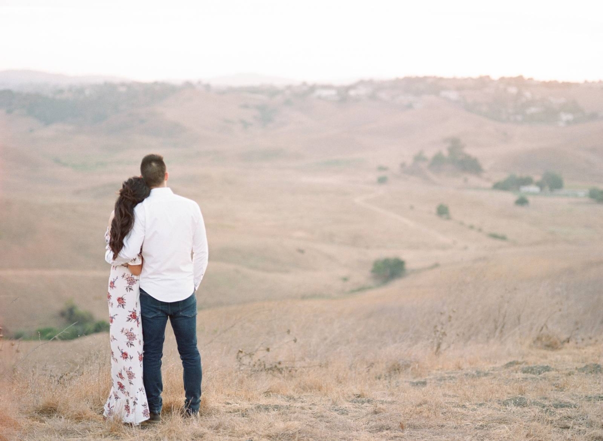 A sun-kissed engagement shoot in Santa Ynez