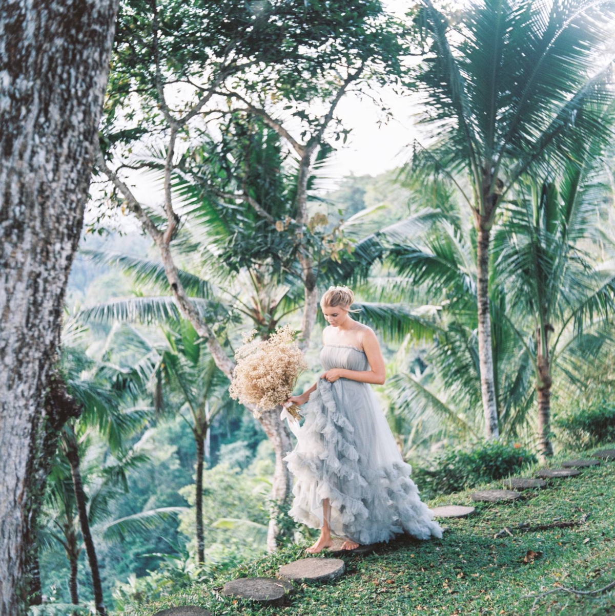 Exquisitely ethereal bridal inspiration in Bali