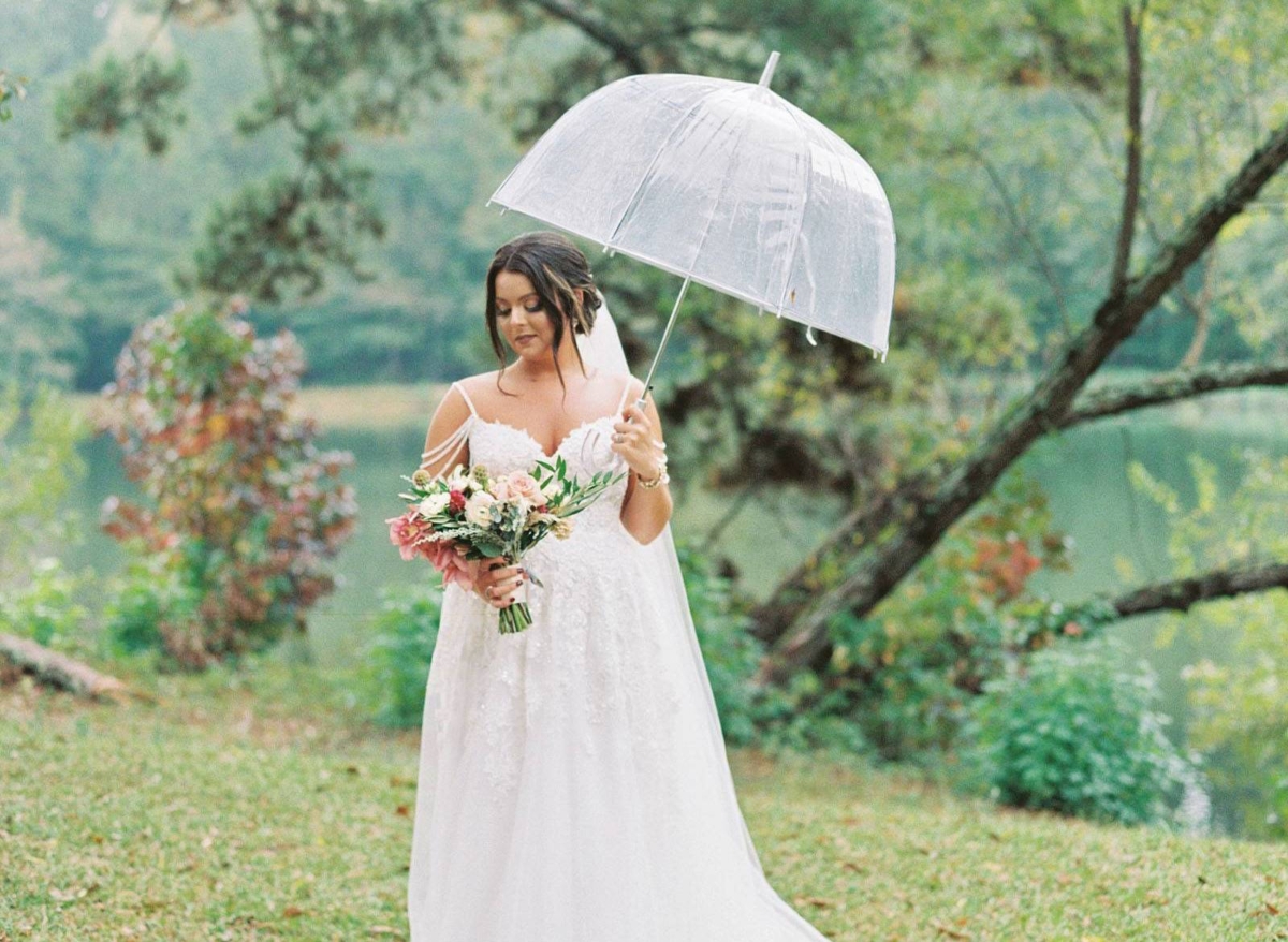 Neither a pandemic or an impending hurricane could stop this loved up couple from getting married!