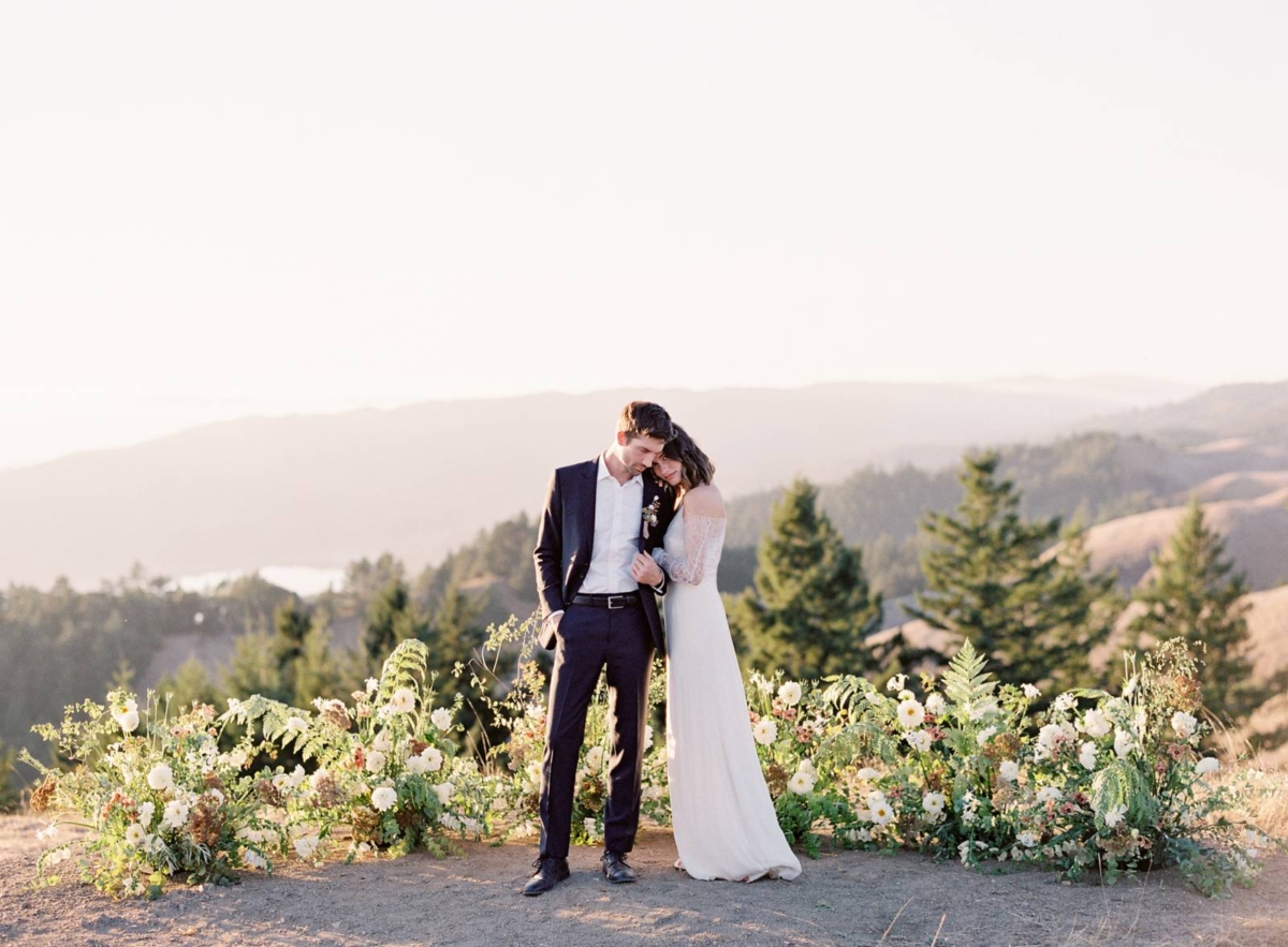 Organic luxury in this Mt. Tamalpais Elopement inspiration