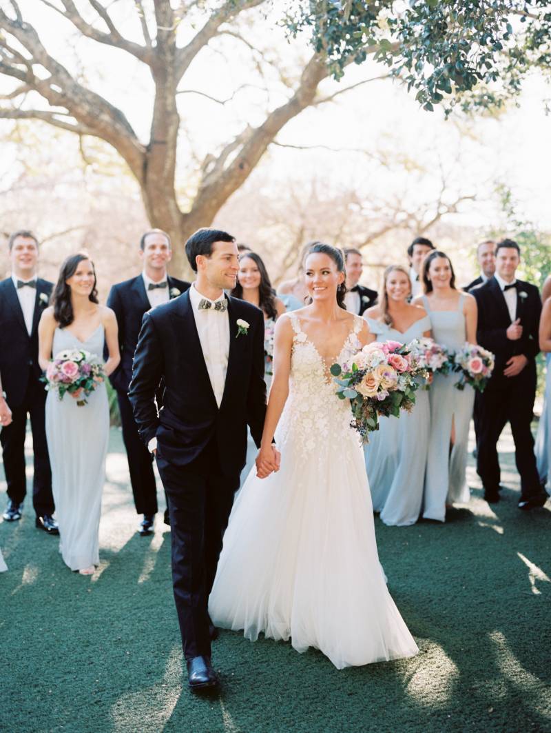 A Four Seasons Wedding in Austin, Texas with Bridgerton Vibes