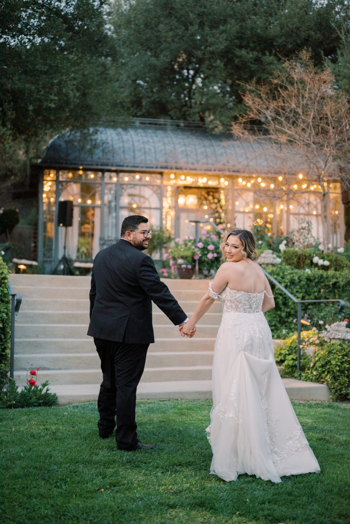 Sierra Madre, California wedding with a French Garden Vibe