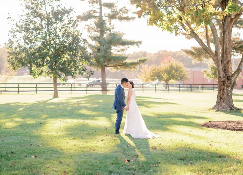 Intimate Outdoor Fall Wedding at A Virginia Manor