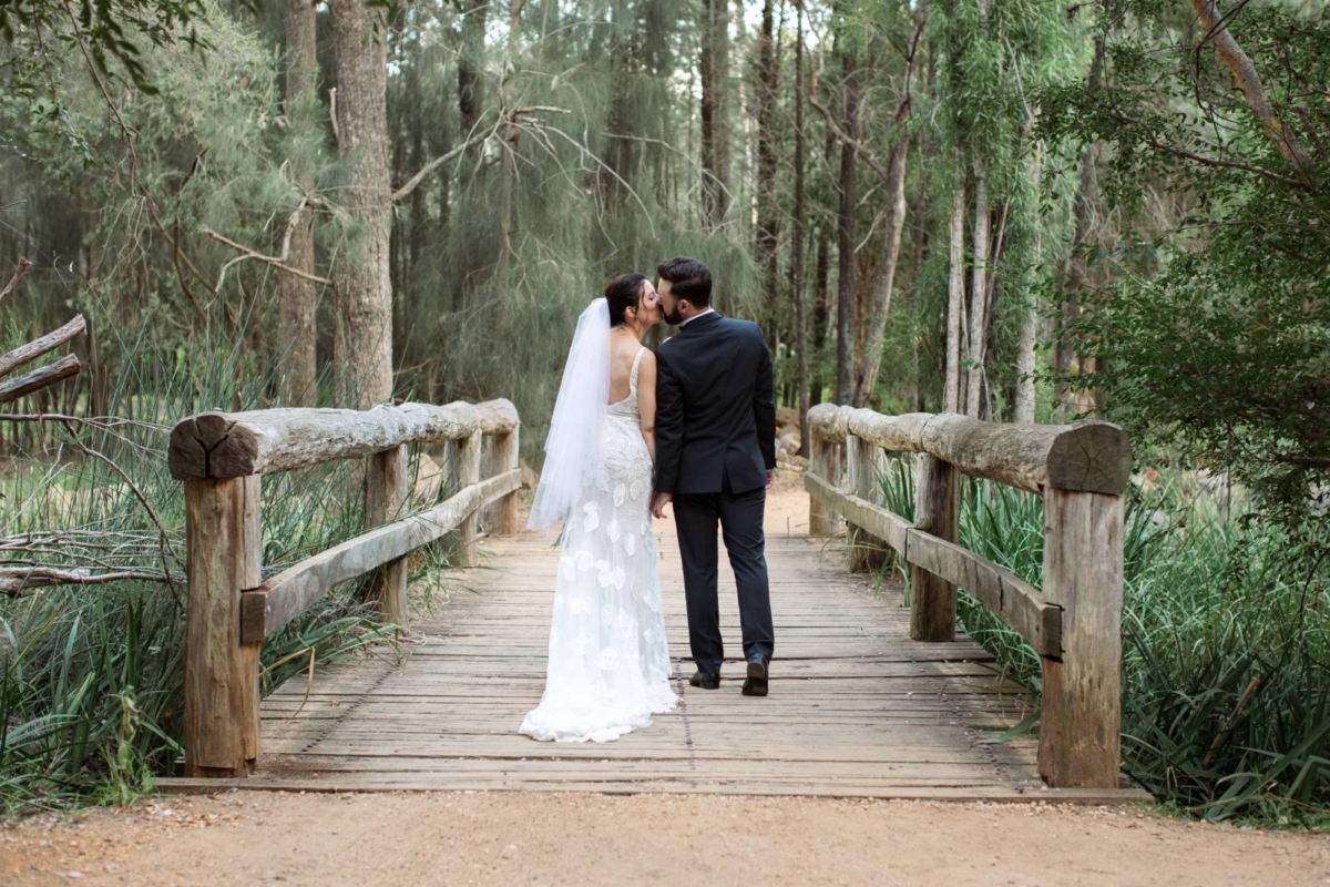 Classic and modern forest vibes wedding in Sydney