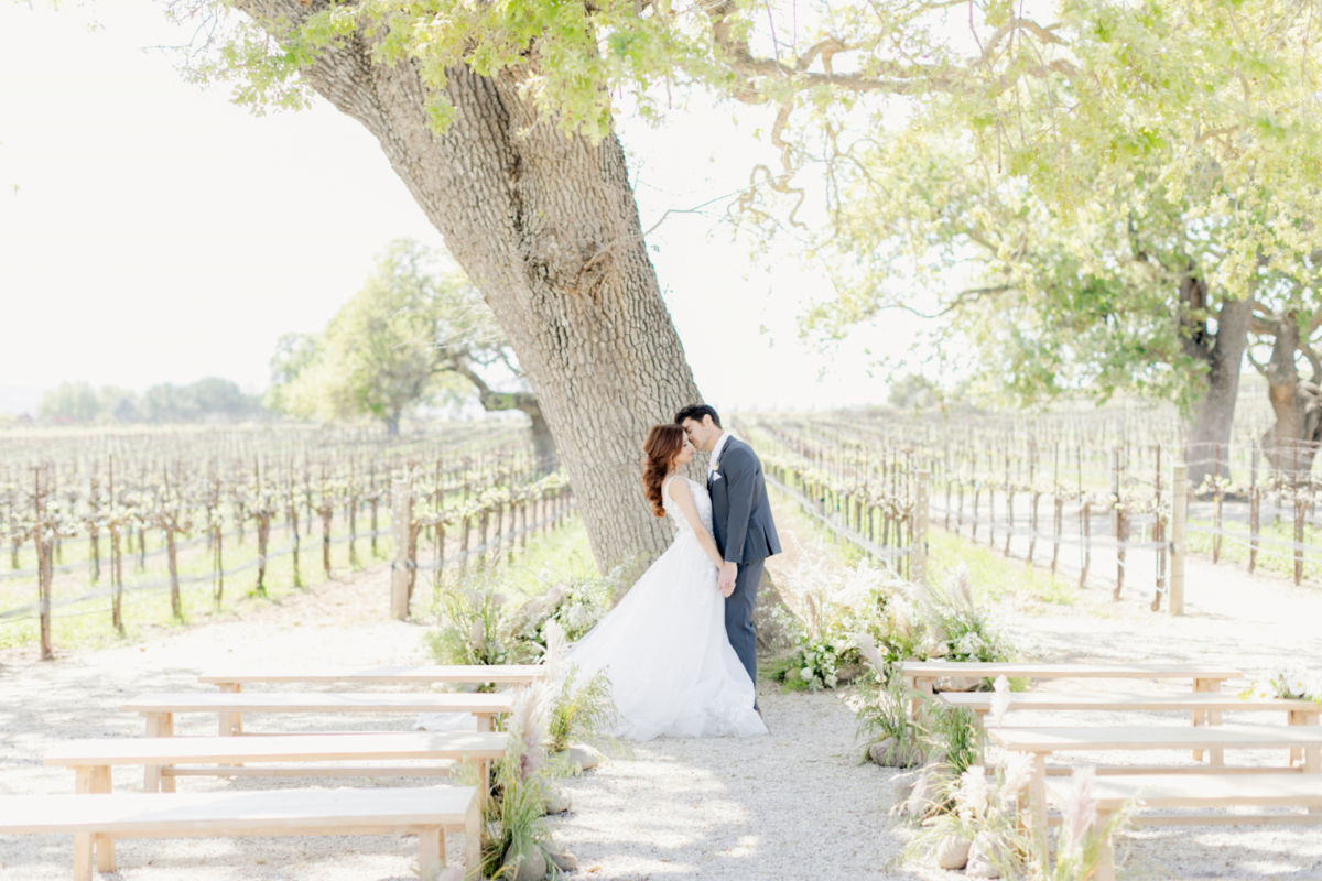 Inspired by the Notebook, this fresh green and white is a dream!