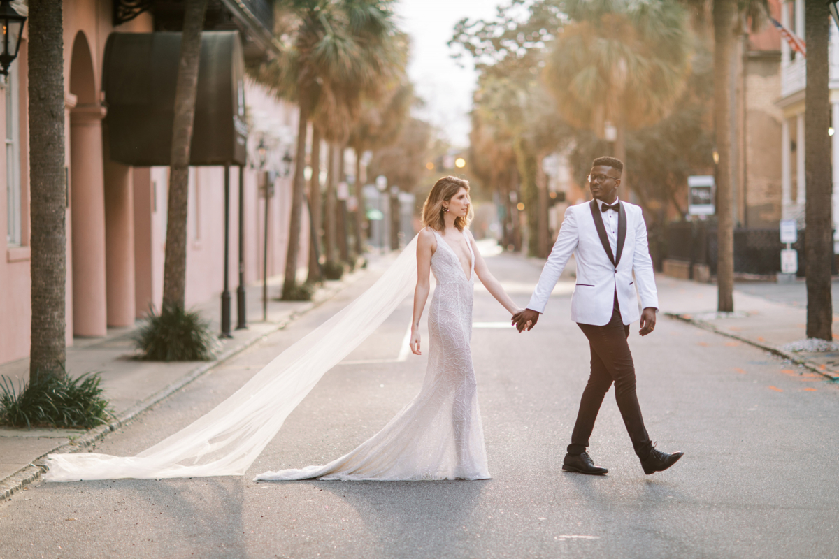 Golden Hour Magic in Downtown Charleston